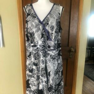Lane Bryant long flowing dress size 20